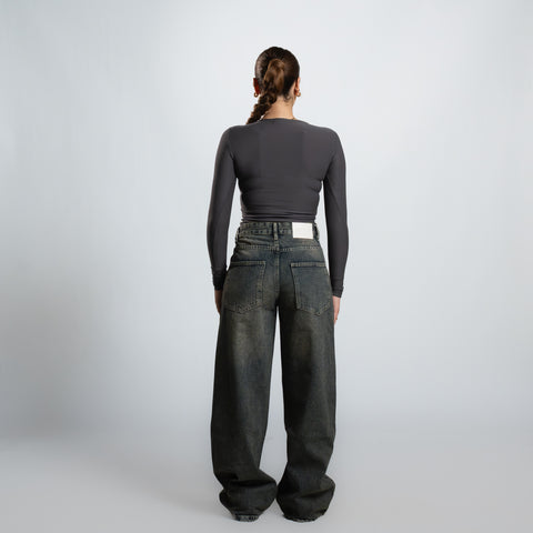 Seemly Long Sleeve Cotton Round