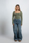 Seemly Long Sleeve Square