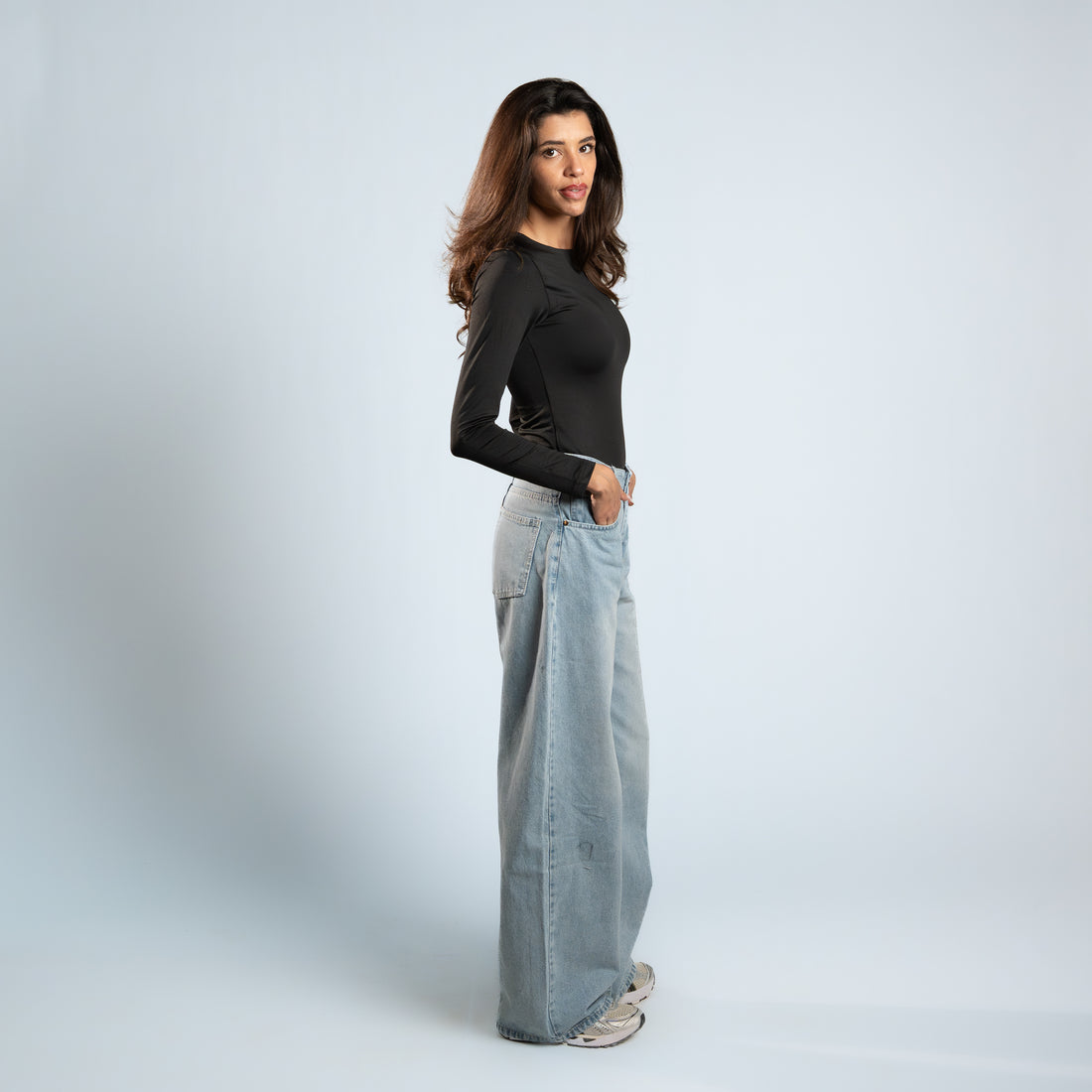 Diss &amp; Miss Long Sleeve Crew Neck Top 2