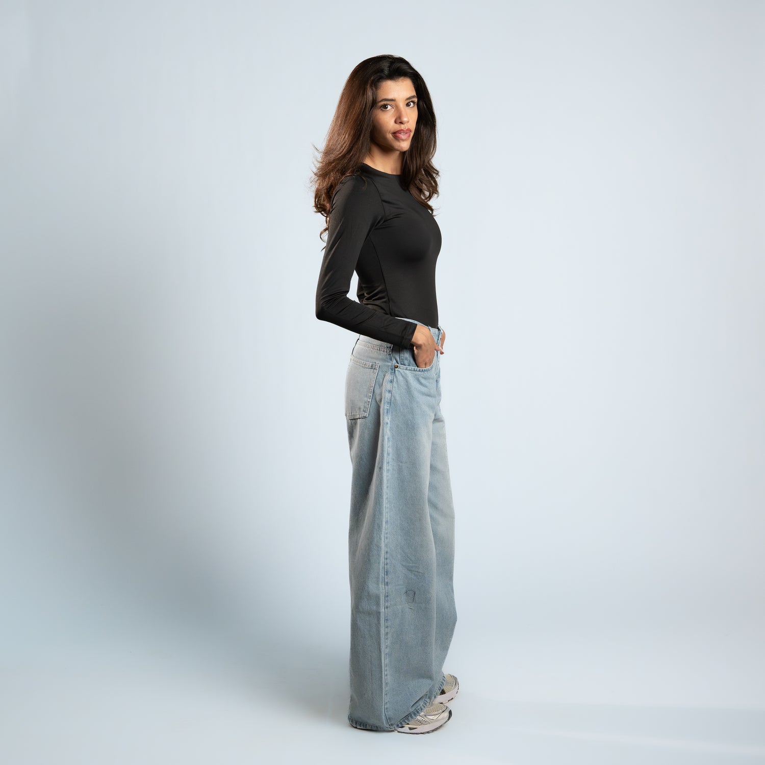 Diss &amp; Miss Long Sleeve Crew Neck Top 2
