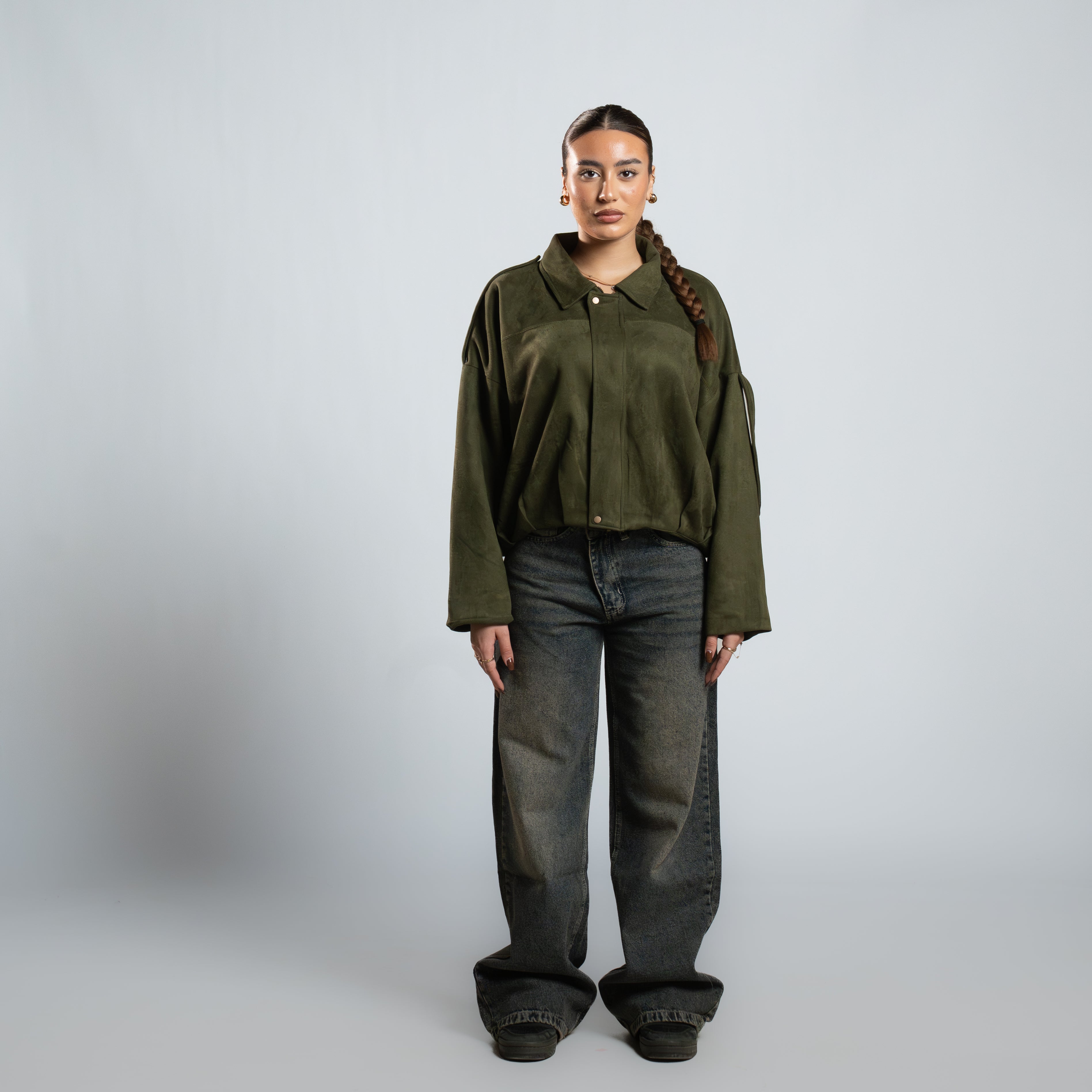 Eighties Suede Jacket