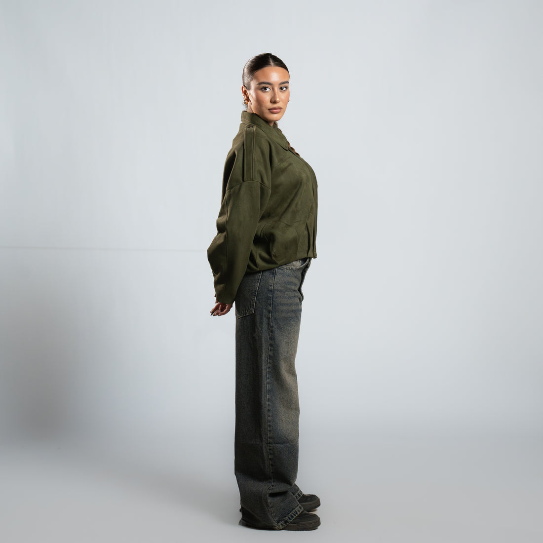 Eighties Suede Jacket