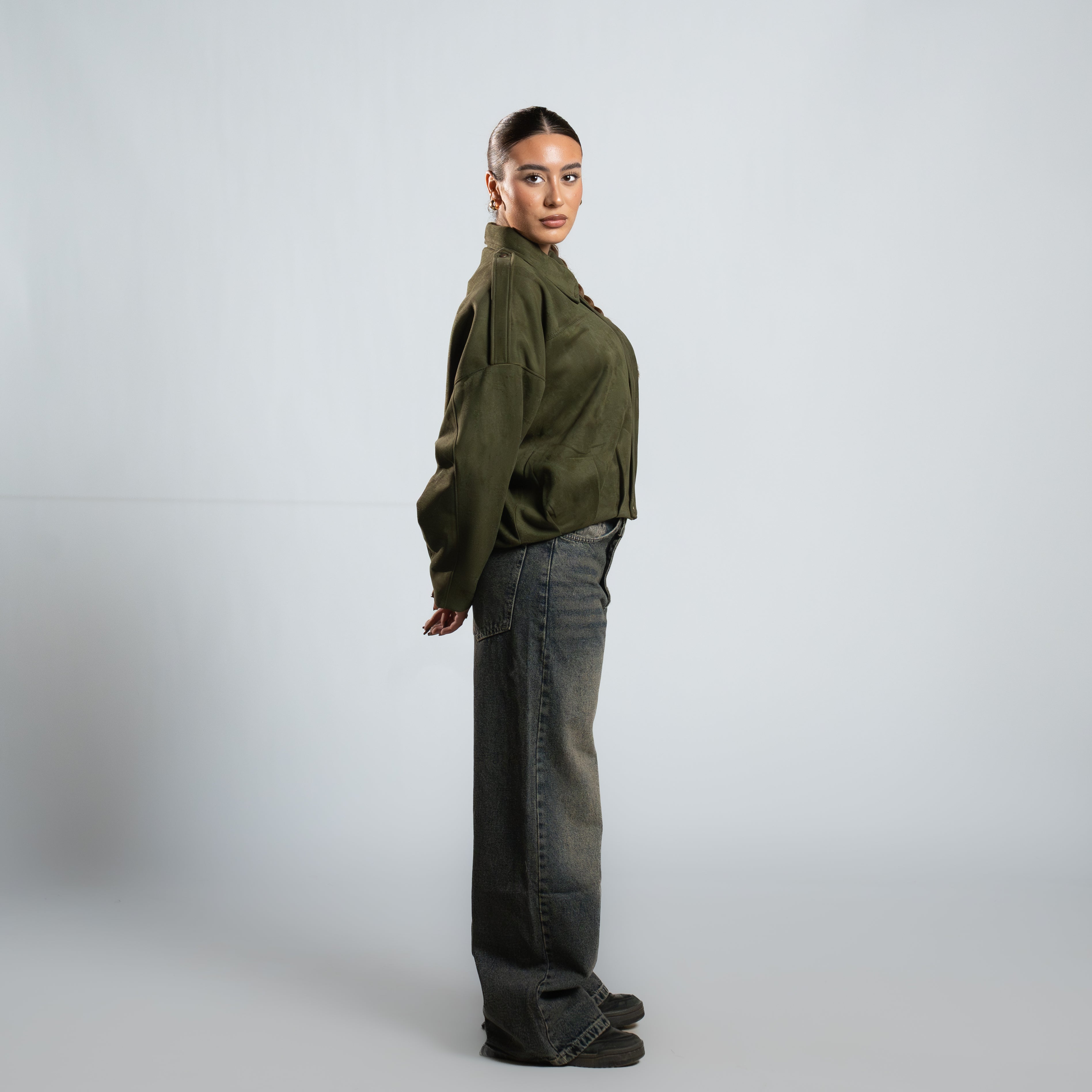 Eighties Suede Jacket