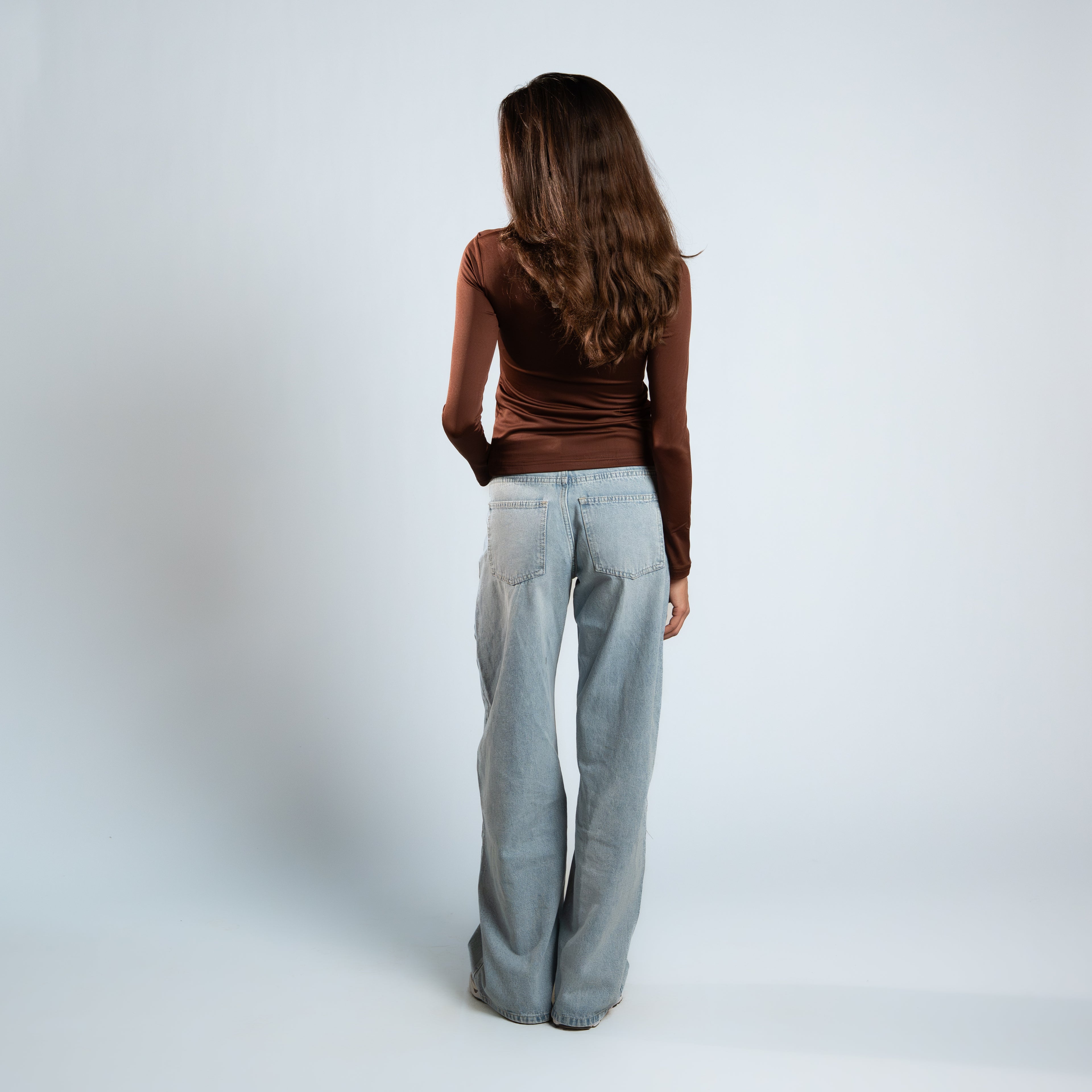 Diss &amp; Miss Long Sleeve Square Neck Top 1