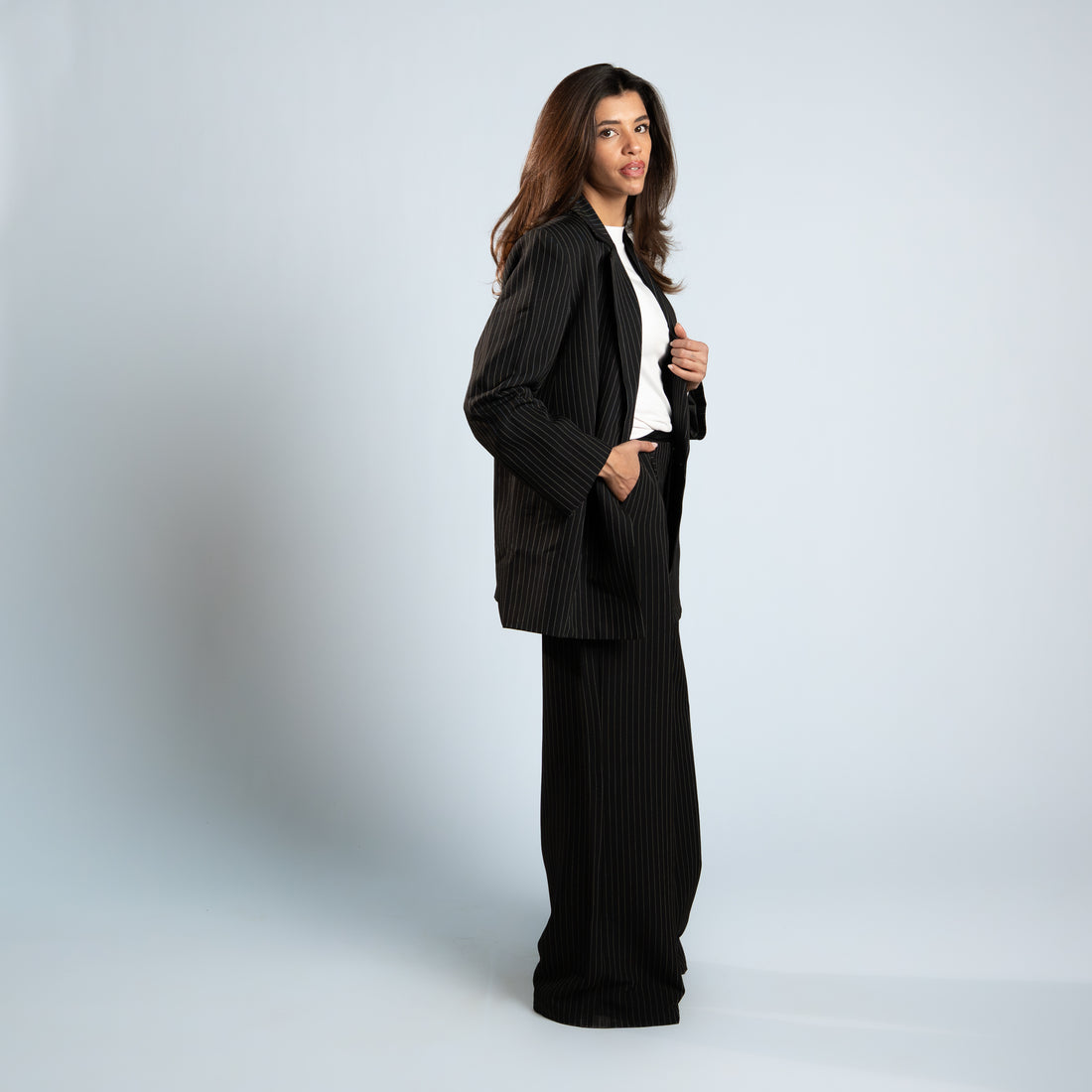 Blue Blood Striped Blazer