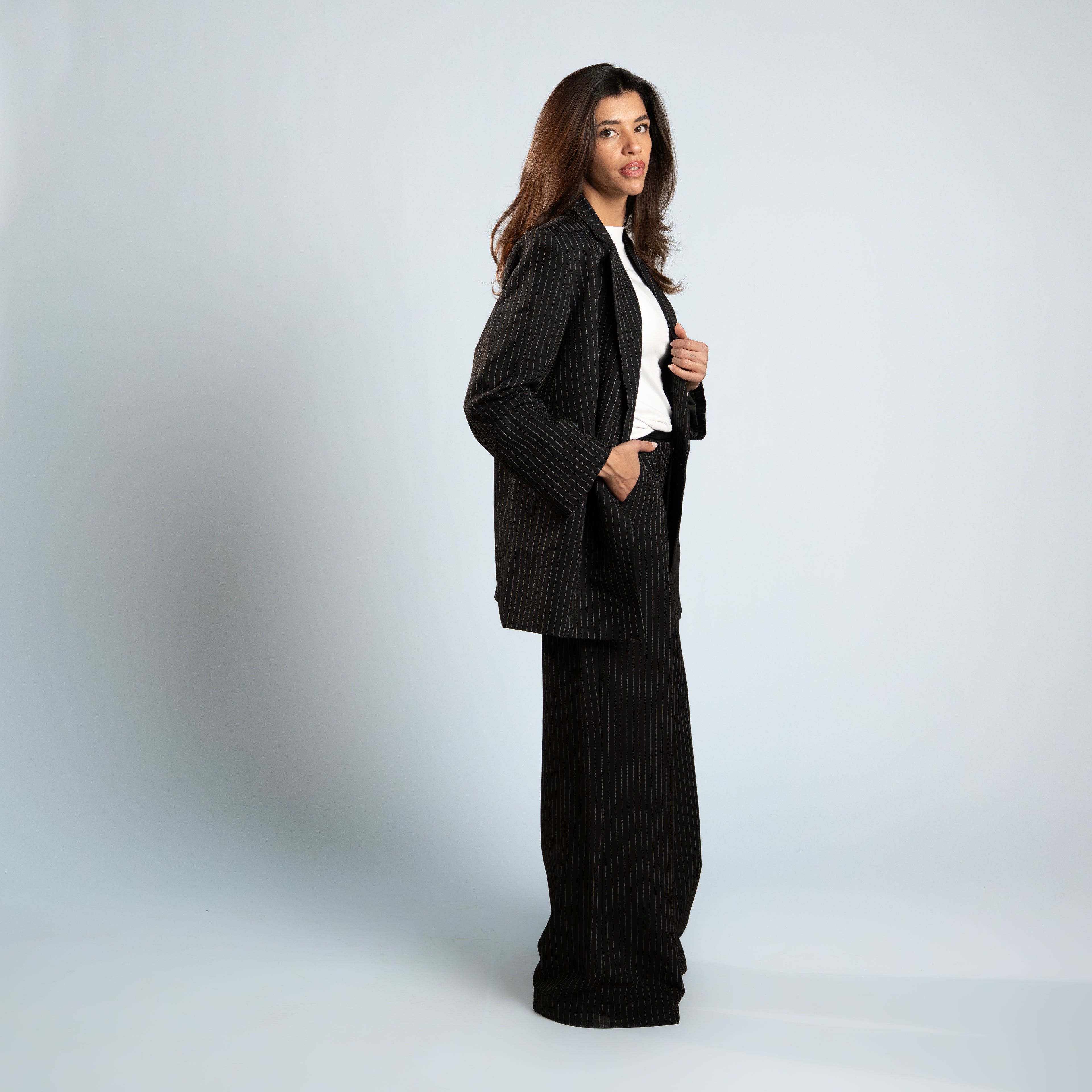 Blue Blood Striped Blazer