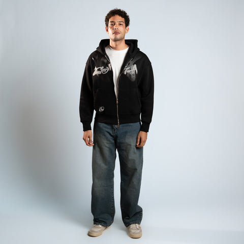 Comma Zip up Echo