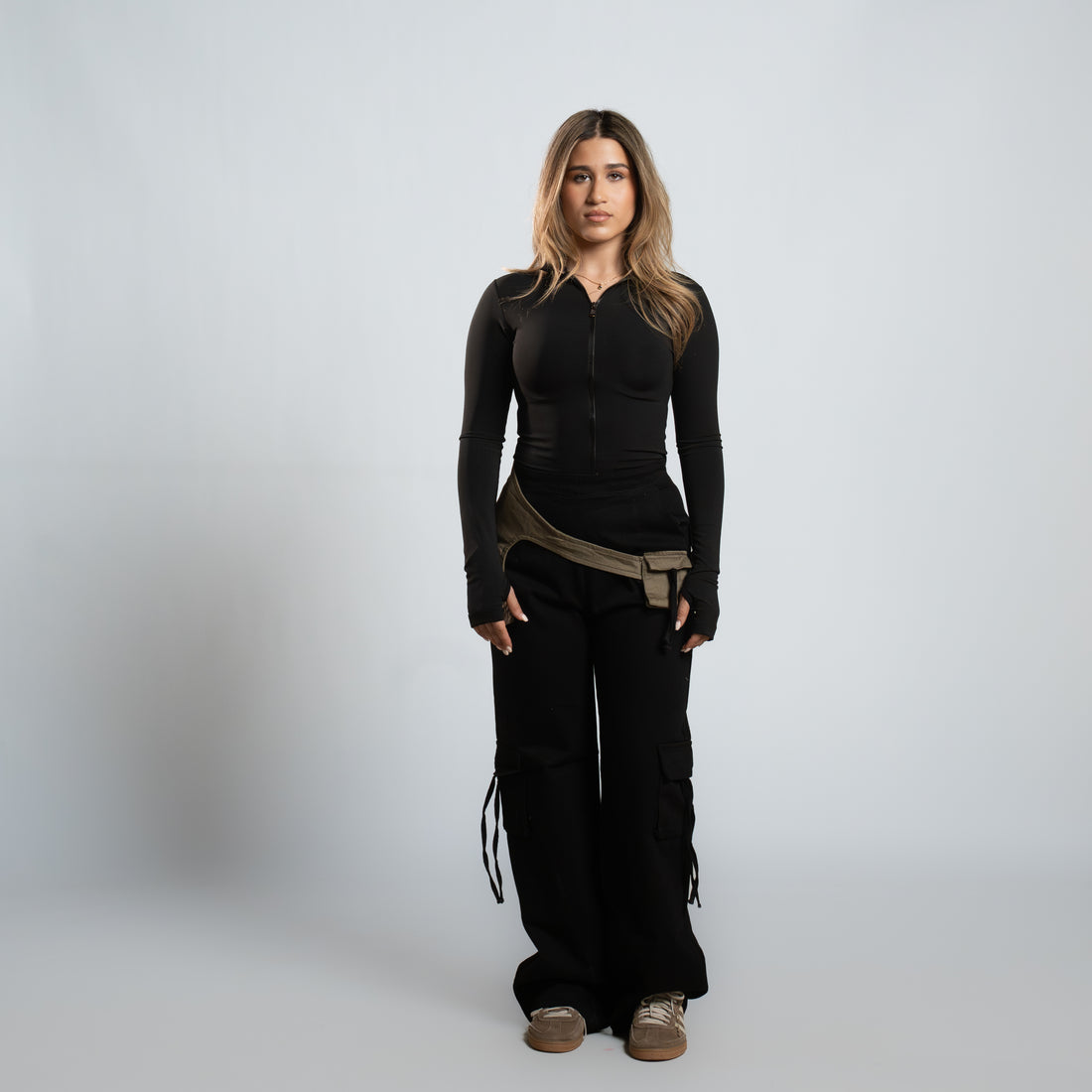 Wahm Double Belt Pants