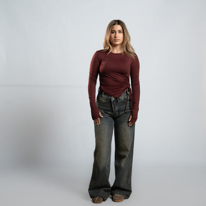 Valerian Drape Fit Long Sleeve