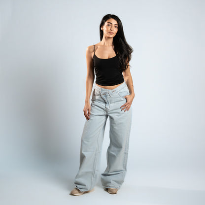 Frenchee Cross Over Jeans