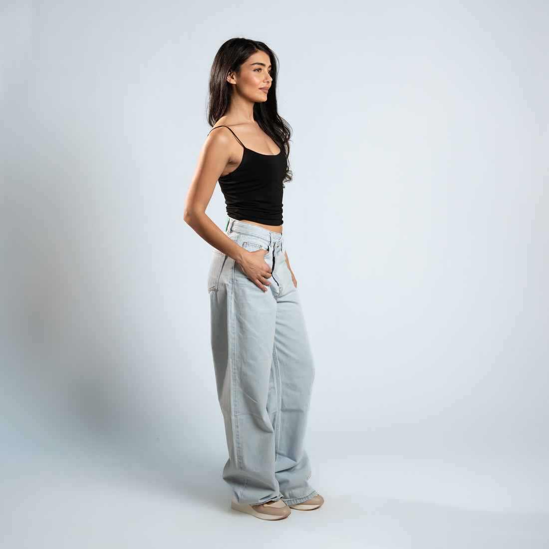 Frenchee Cross Over Jeans