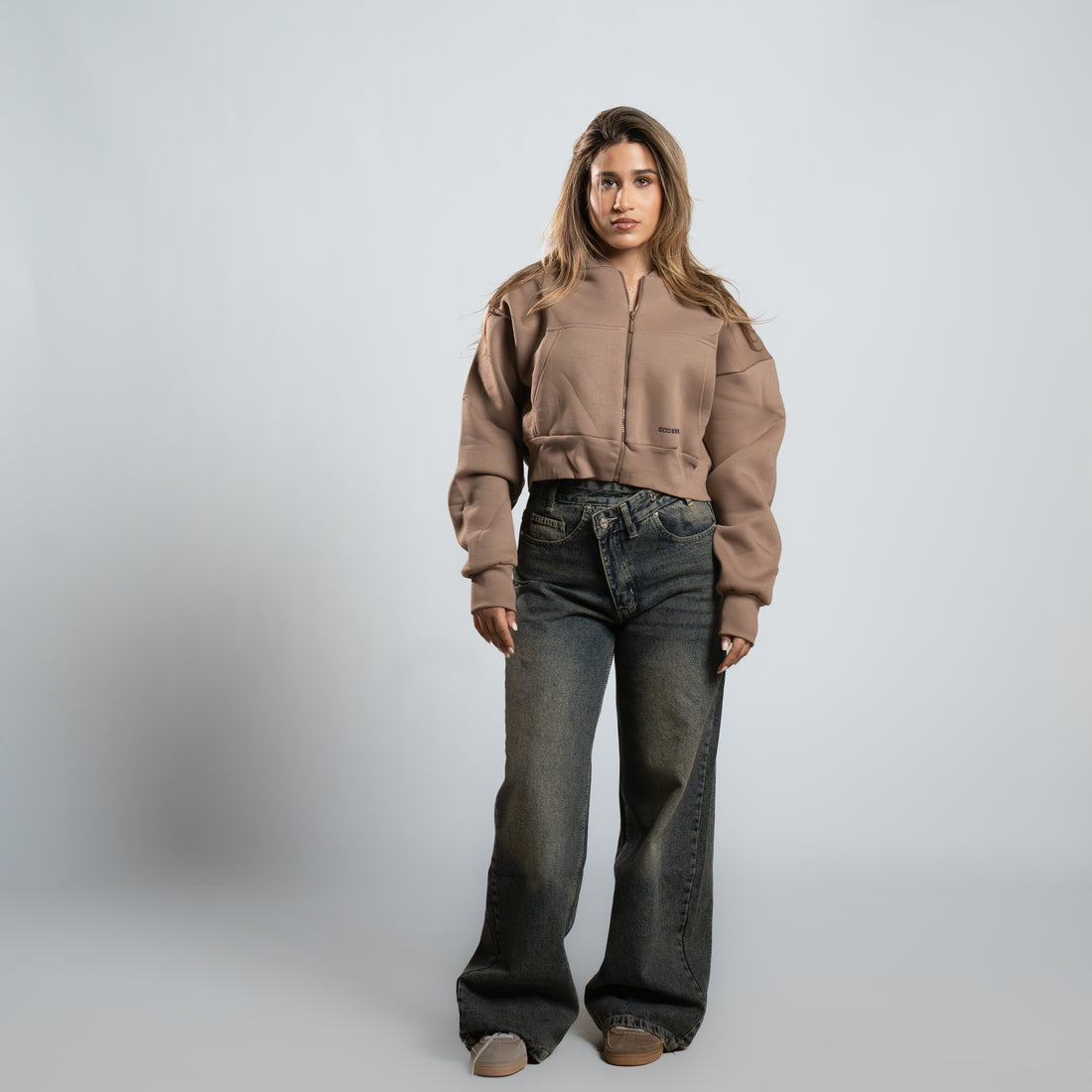 Oddestate Cropped Hoodie
