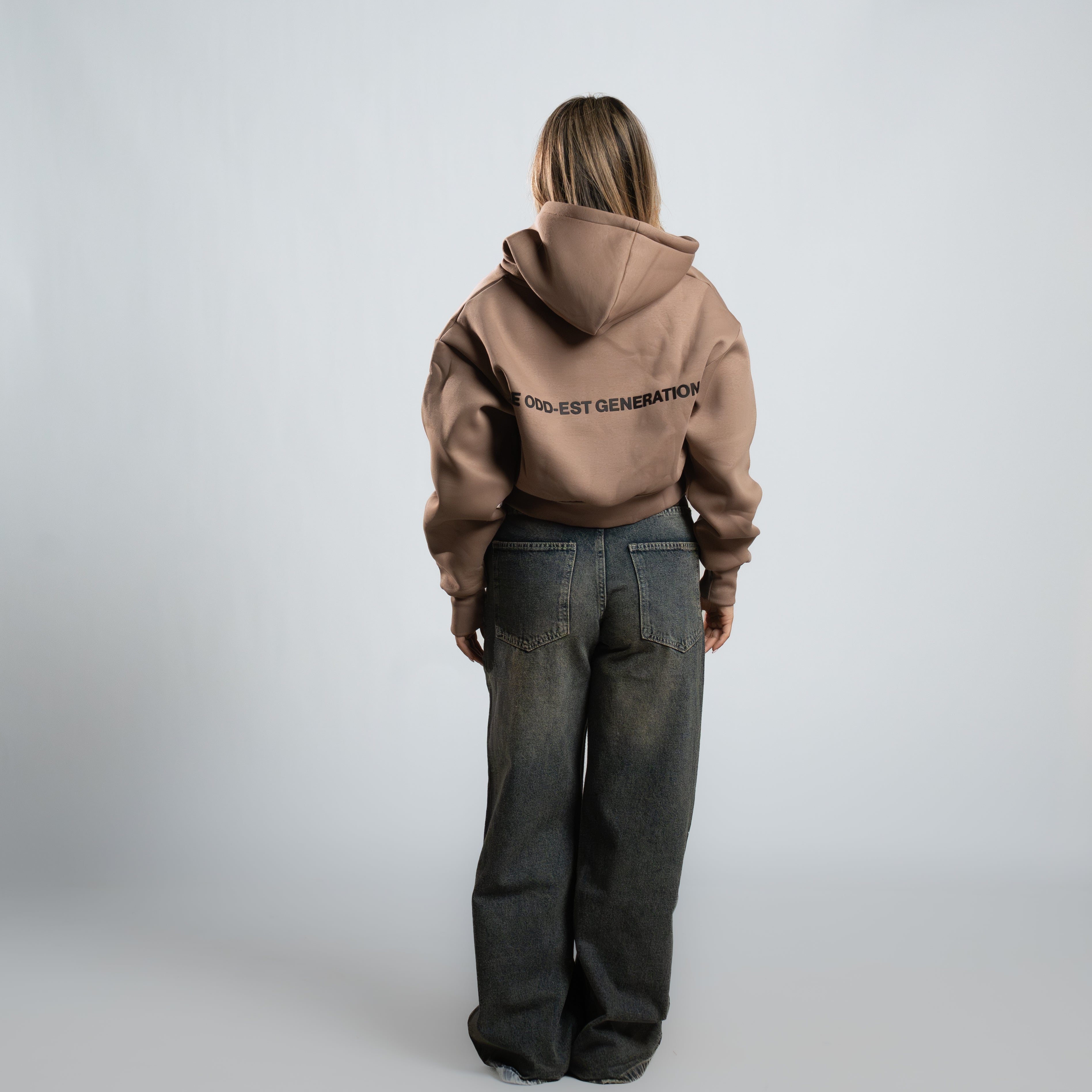 Oddestate Cropped Hoodie