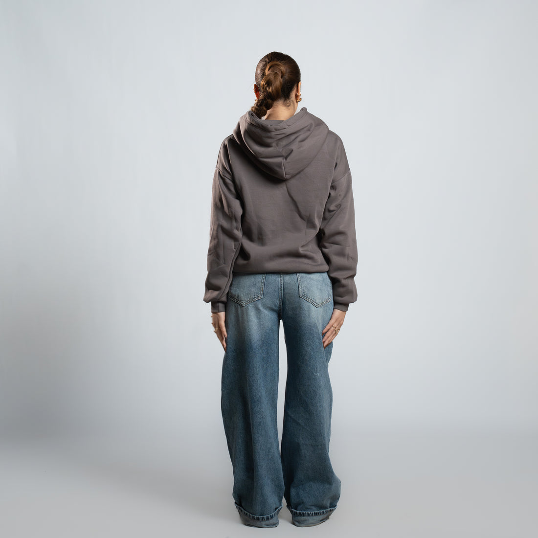 Vega Text Zip Up