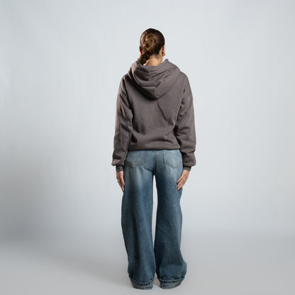 Vega Text Zip Up