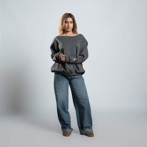 Yonyo Off-Shoulder Sweater