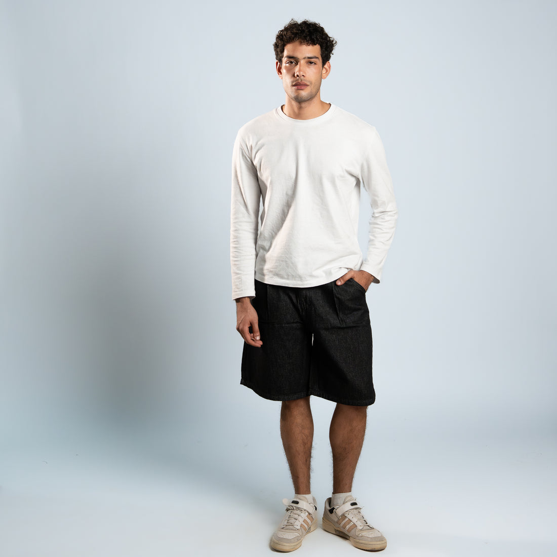 Decked Out The Pleat Jorts