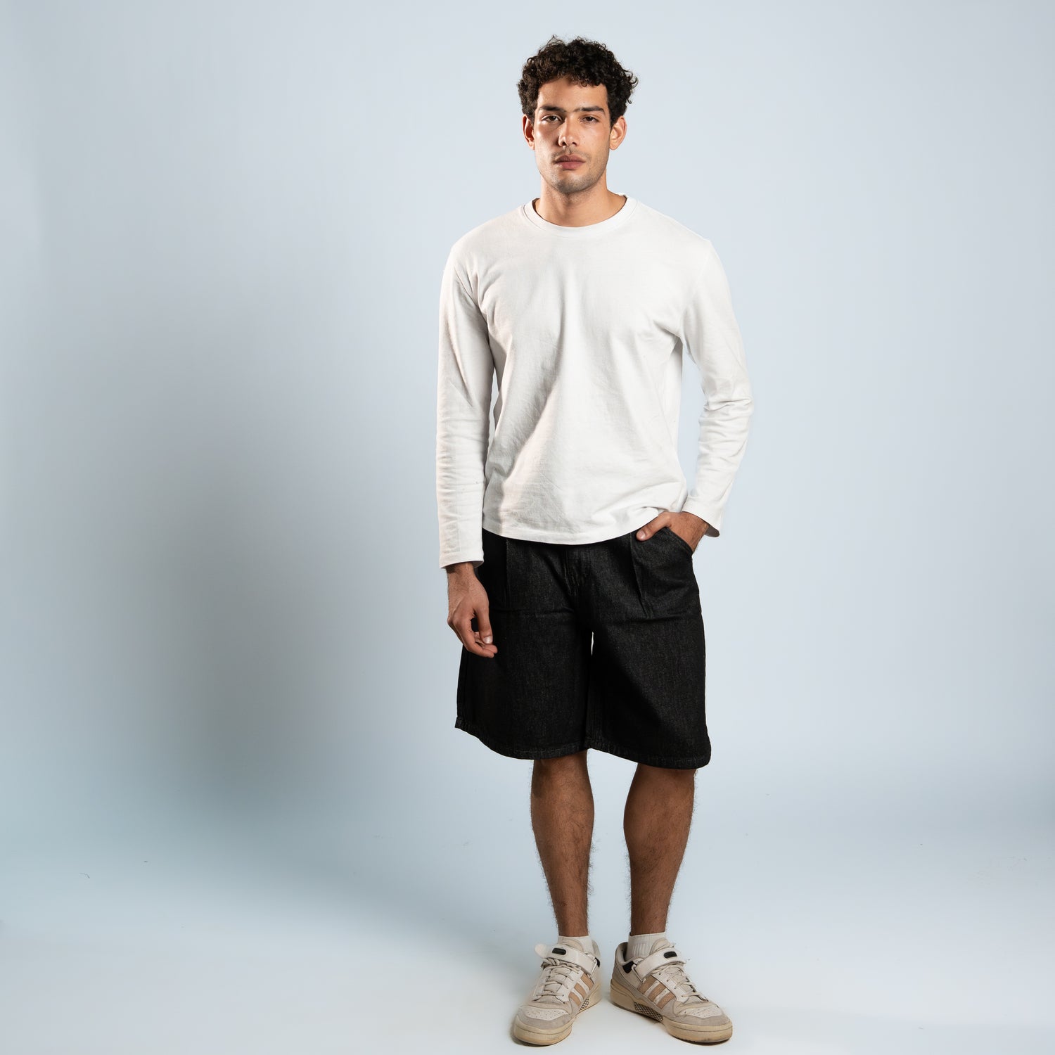 Decked Out The Pleat Jorts