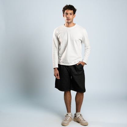 Decked Out The Pleat Jorts