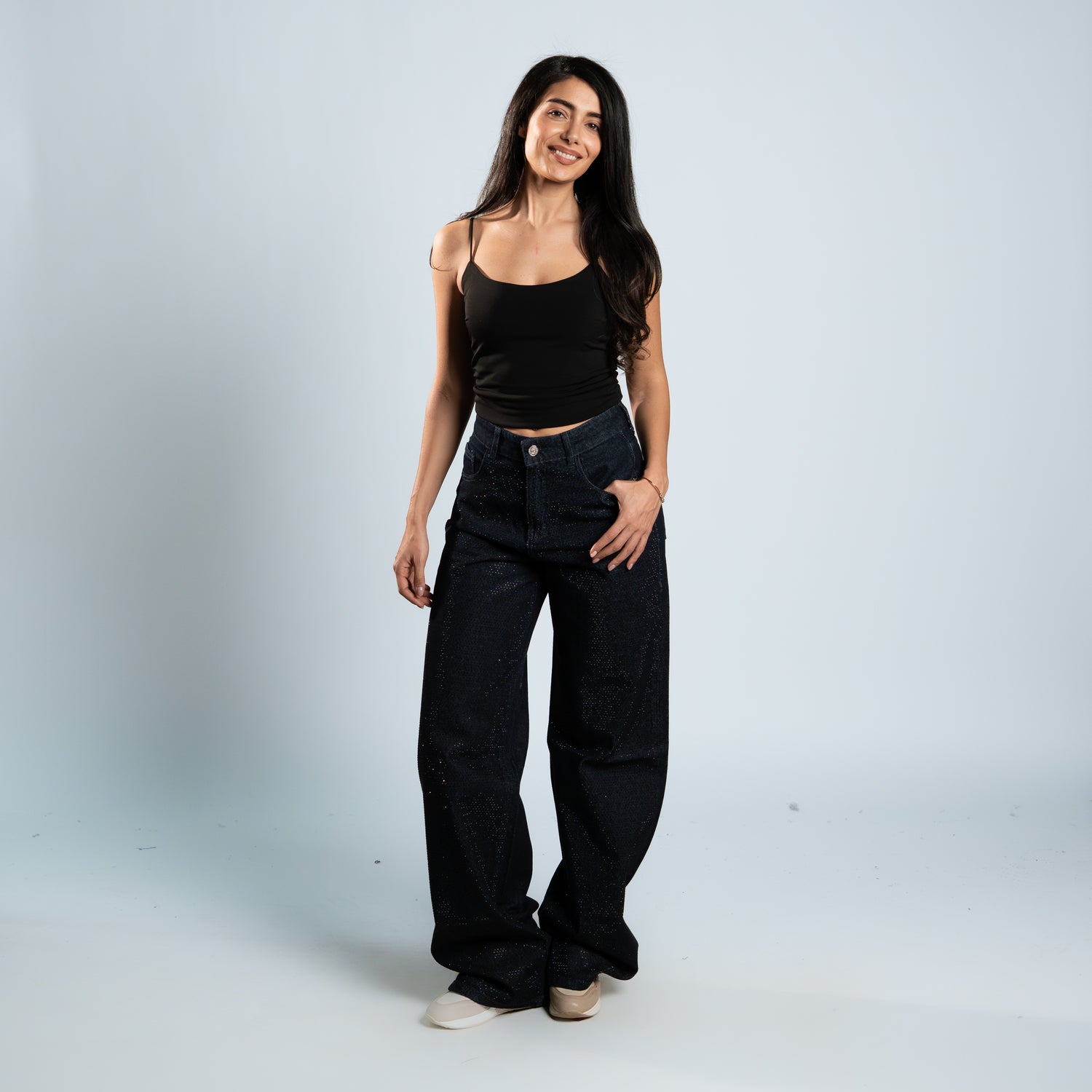 Psych Bling Denim Pants