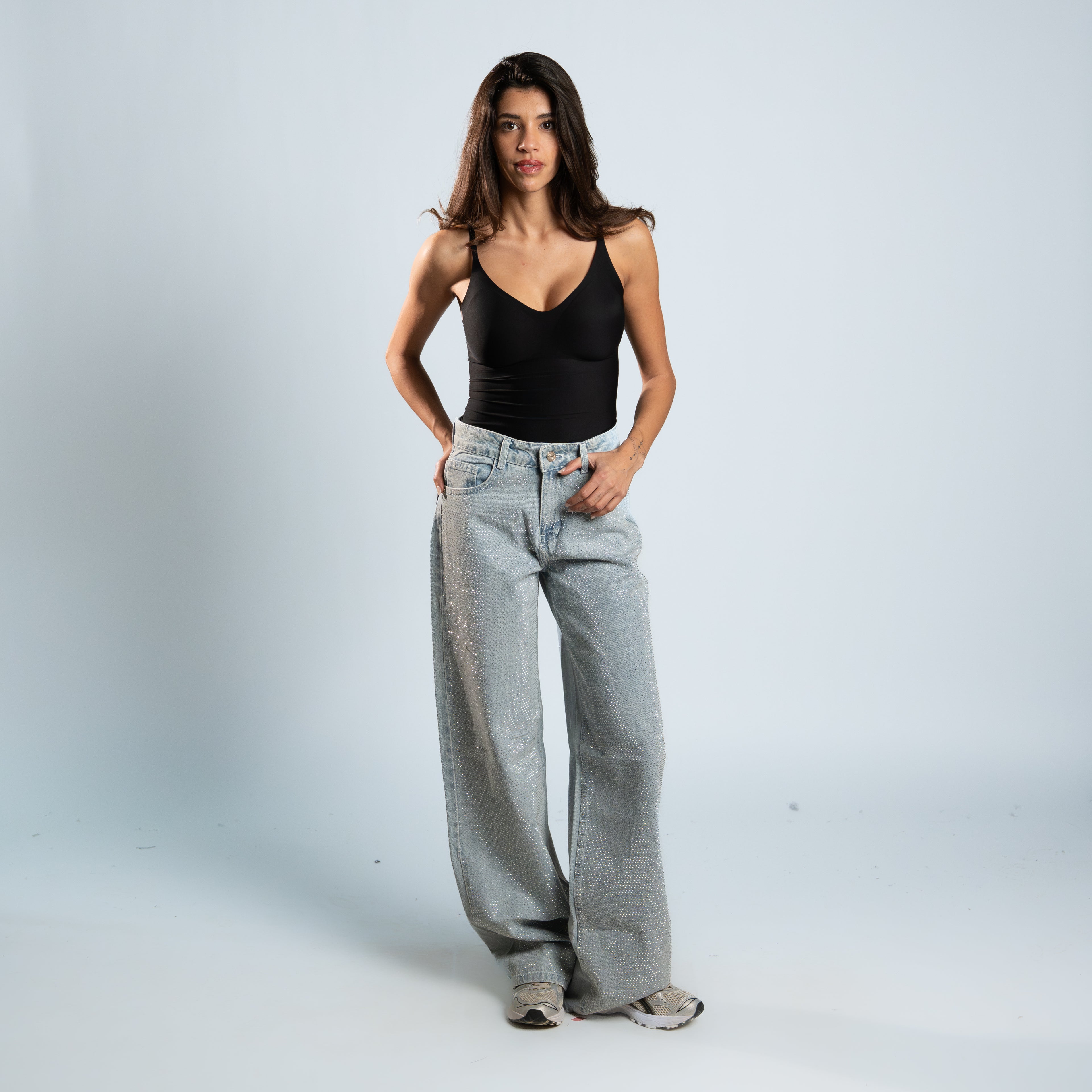 Psych Bling Denim Pants