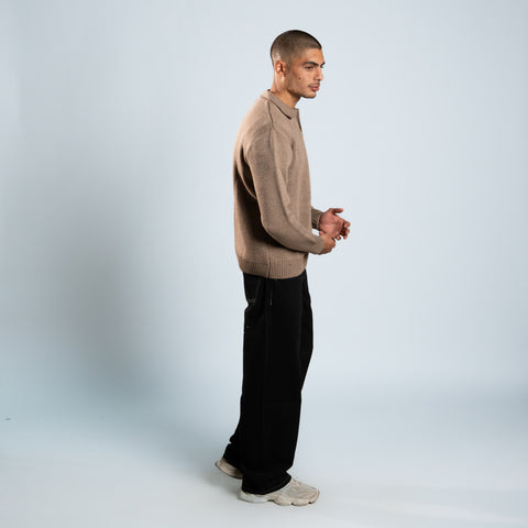 Kalabsh knitted Polo Pullover