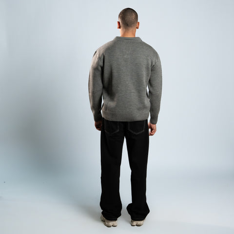 Kalabsh knitted Polo Pullover