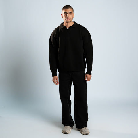 Kalabsh knitted Polo Pullover