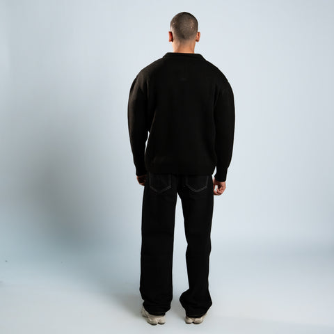 Kalabsh knitted Polo Pullover