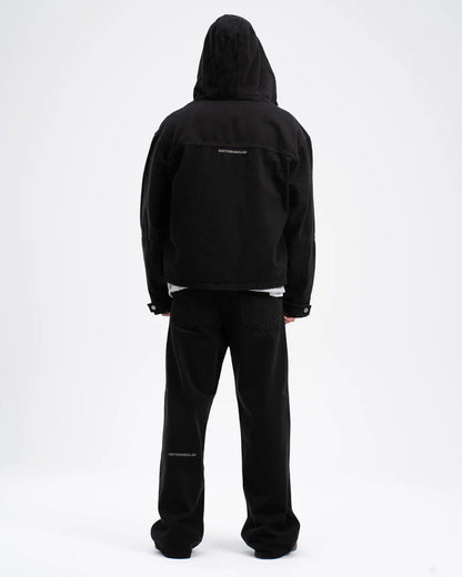 Navy Hooded jacket