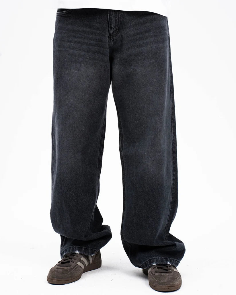Navy Wide leg jeans/Men