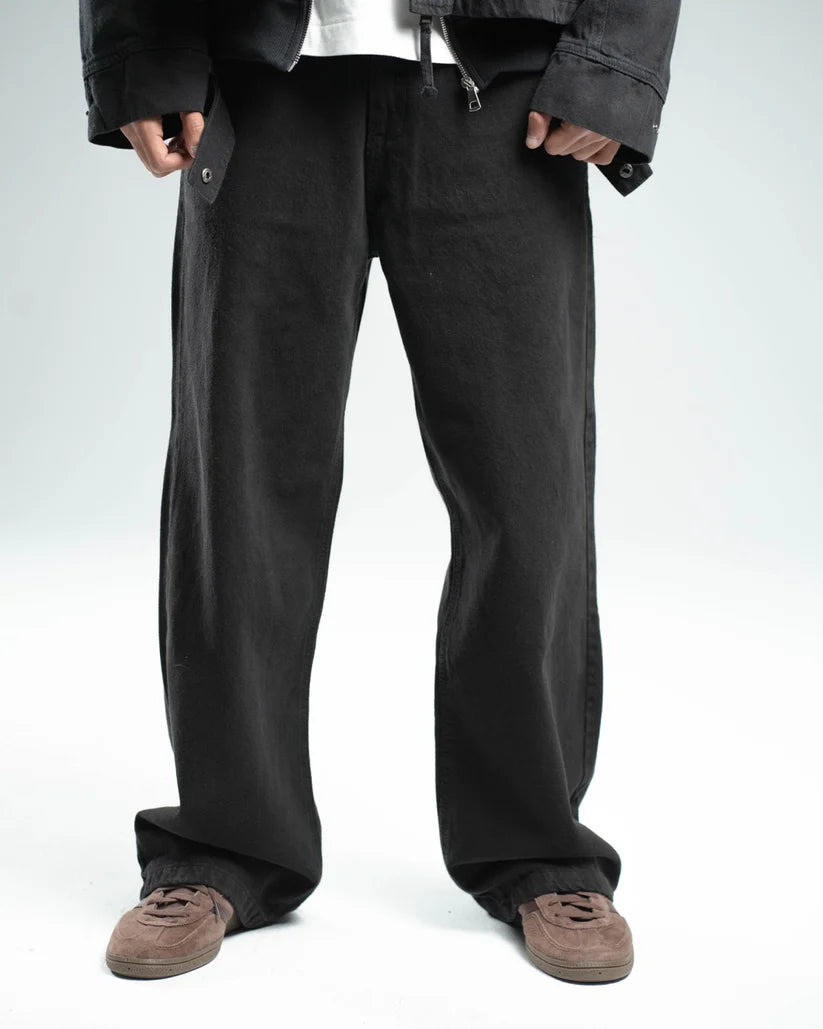 Navy Wide leg jeans/Men