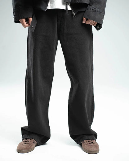 Navy Wide leg jeans/Men
