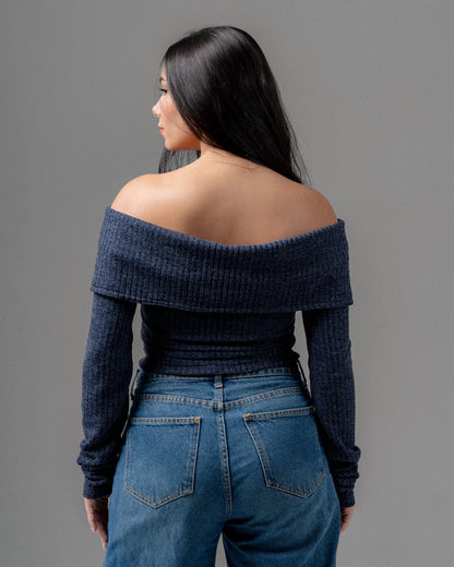 KUJI Refined Zipper Top