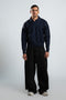 Eighties Long Sleeves Knitted Polo
