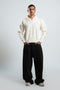 Eighties Long Sleeves Knitted Polo
