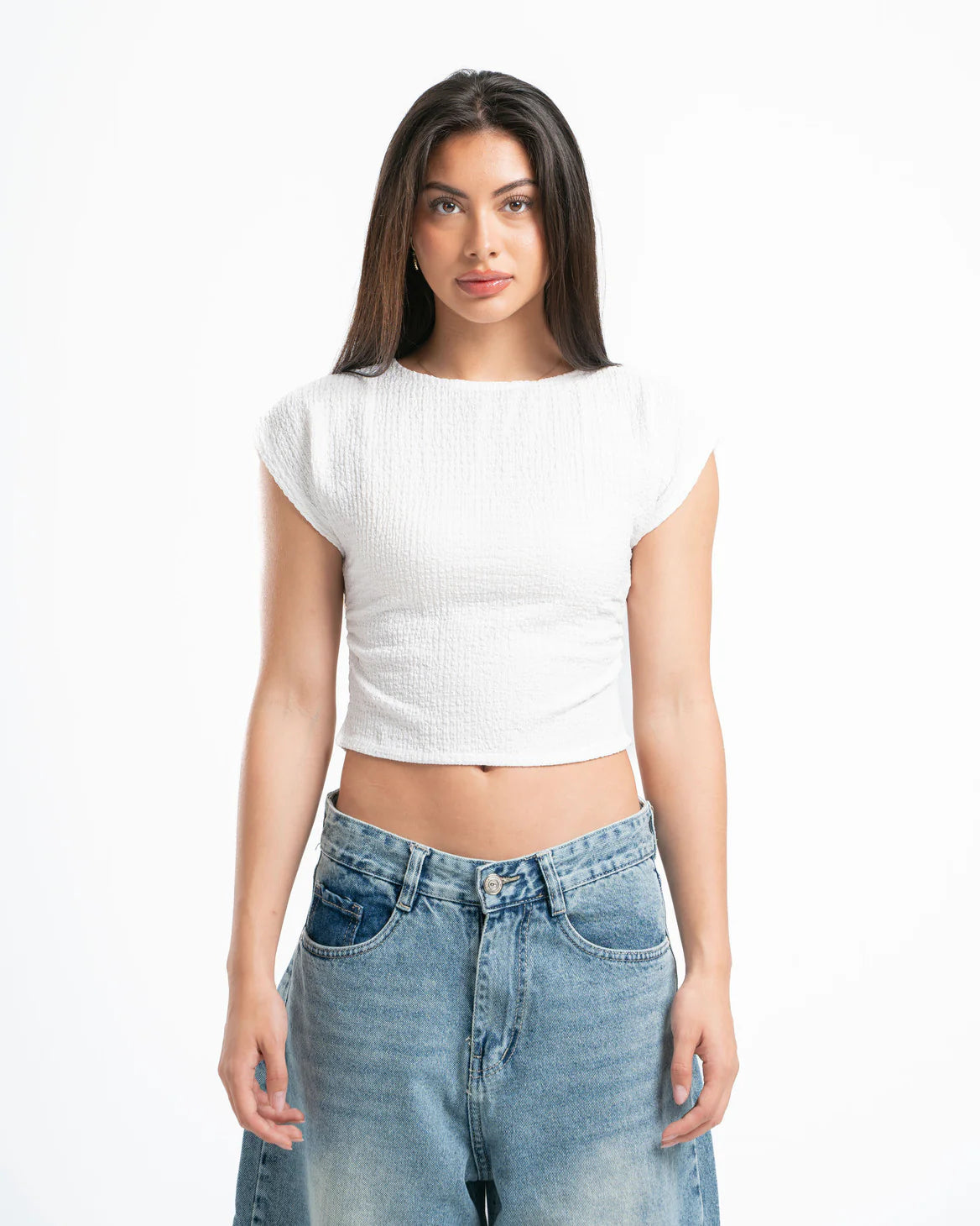 Psych Textured Top