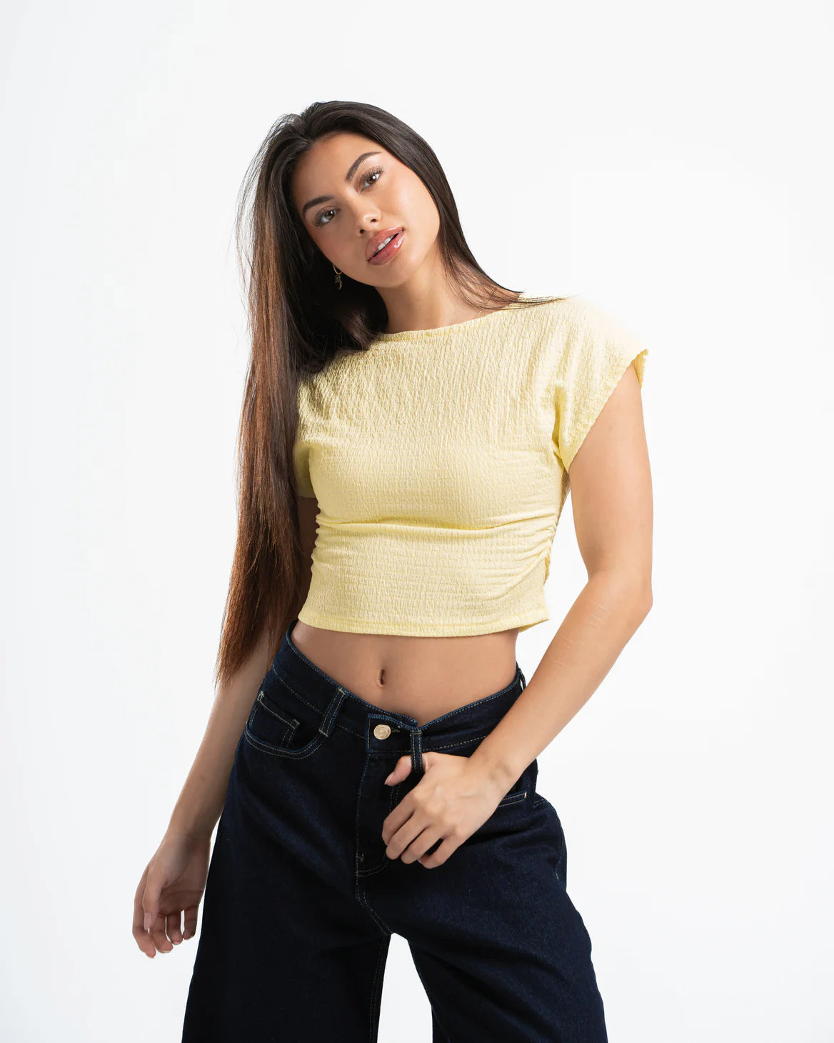 Psych Textured Top