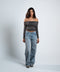 Blanks and Co Off Shoulder Draped Long Sleeve