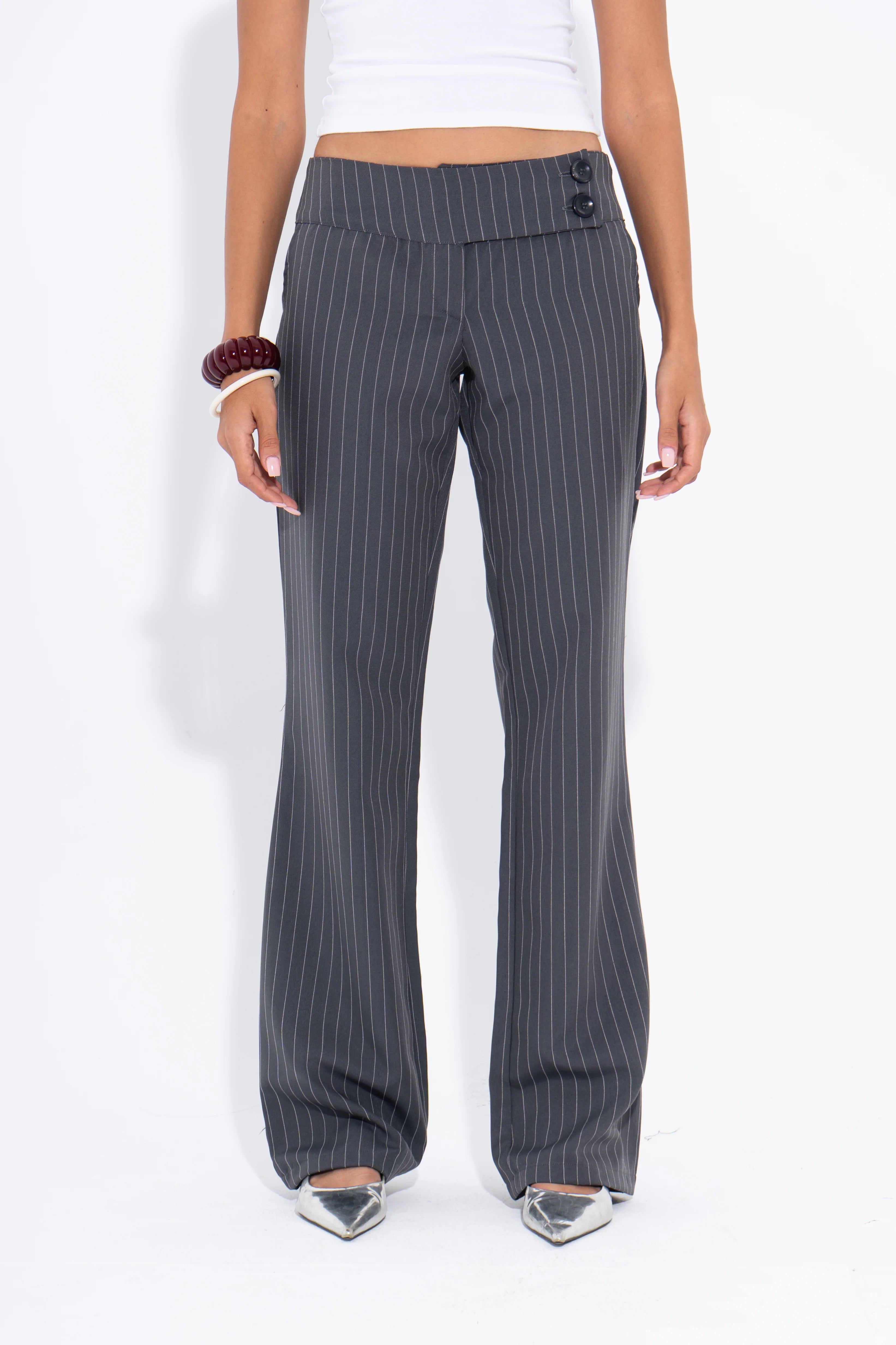 Leocansa Low Rise Suit Pants
