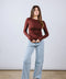 Diss & Miss Long Sleeve Crew Neck Top 1