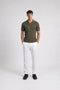 The Blanks Knit Polo Tee