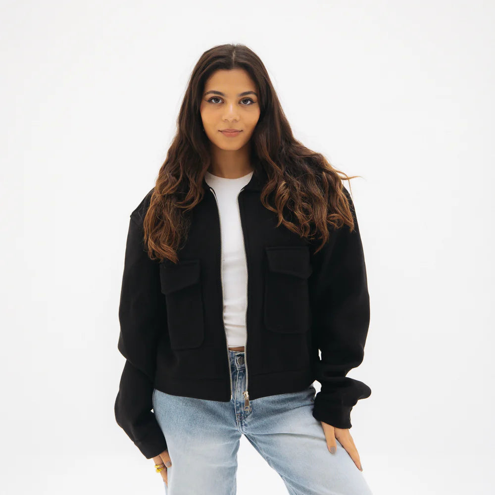 Oshe Soft Cropped Jacket