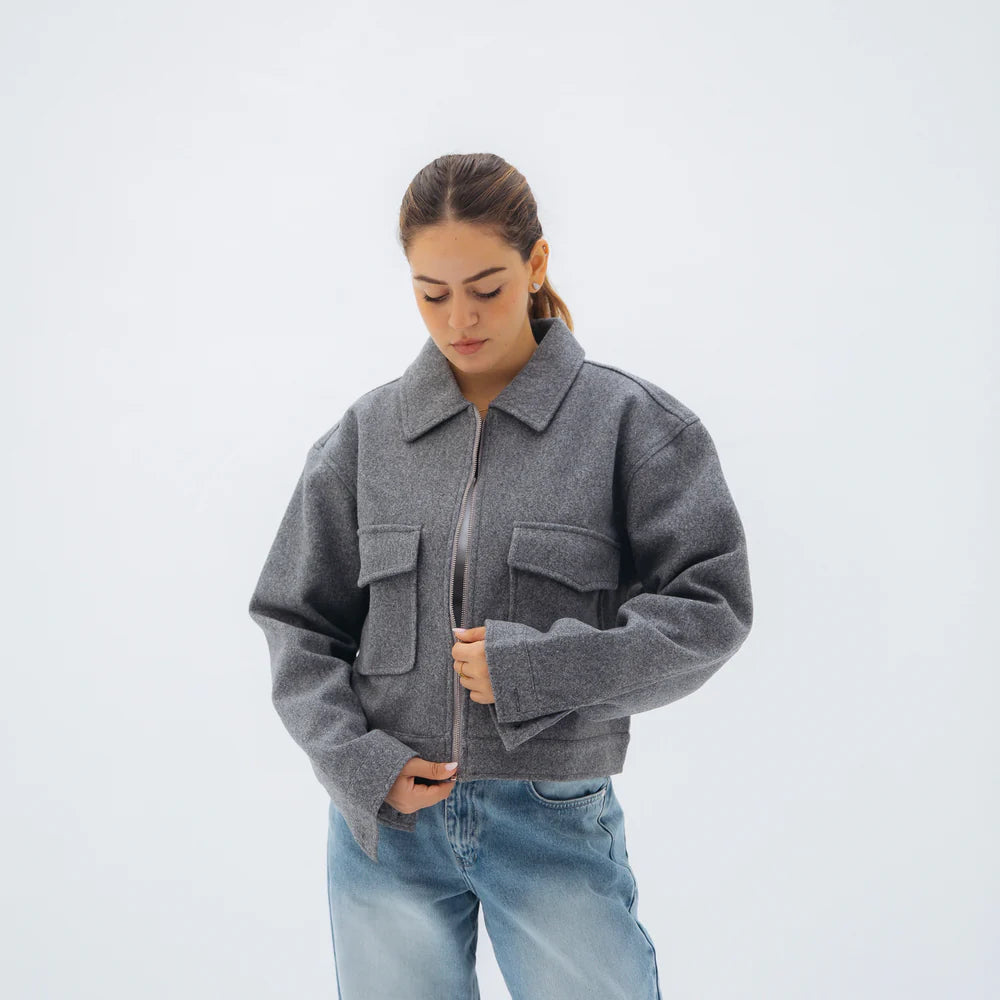 Oshe Soft Cropped Jacket