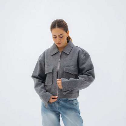 Oshe Soft Cropped Jacket