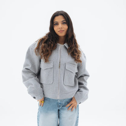 Oshe Soft Cropped Jacket