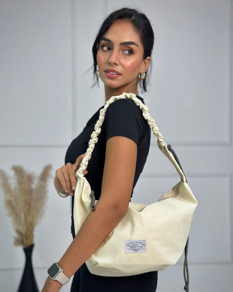 Deeda Frilly Hobo Bag