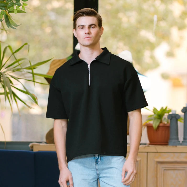 Aykoona Quarter Zip T-shirt
