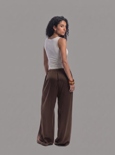 Eighties Satin Pants
