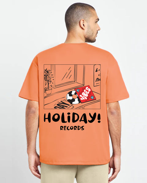 Nas Trends Holiday Records Unisex Oversized SS T-Shirt